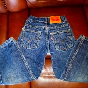 Boys Levi's 549 relaxed strait w/ adjustable waist. Size 5S